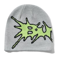 BUTTERGOODS NAIL SKULLY BEANIE - GREY