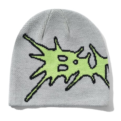 BUTTERGOODS NAIL SKULLY BEANIE - GREY