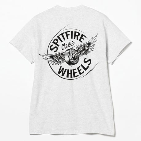 SPITFIRE   FLYING CLASSIC TEE - H ,GREY