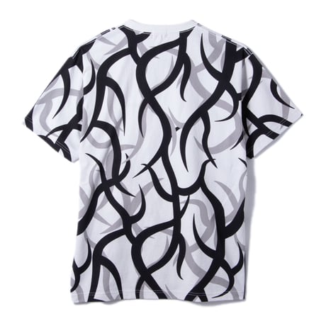 HELLRAZOR TRIBAL CAMO TEE - GREY