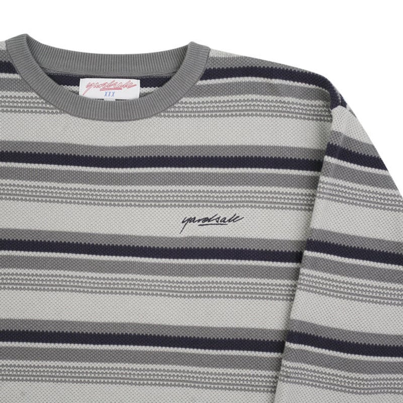 YARDSALE MIRAGE KNIT - WHITE/GREY/BLACK | BOTT