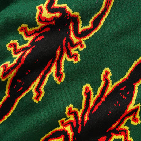 BUTTERGOODS SCORPION KNITTED SWEATER - F,GREEN