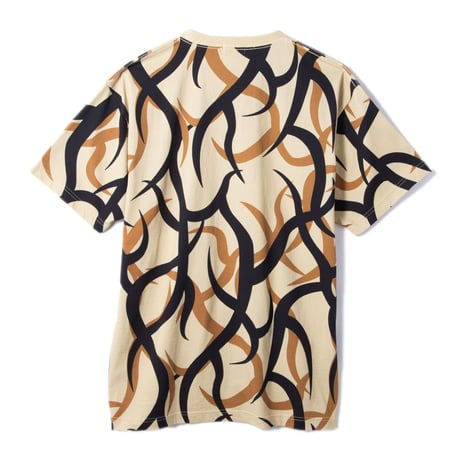HELLRAZOR TRIBAL CAMO TEE - BEIGE