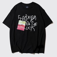 DEMARCOLAB FOREIGN DUCK REV.TEE - BLACK