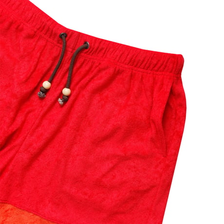 WIMSY POOL-SIDE SHORT - RED