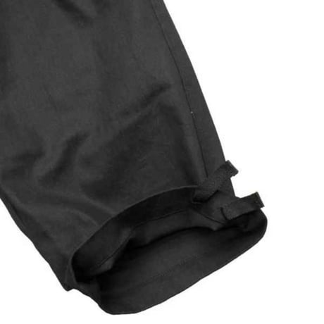 RAJABROOKE STRETCH DENIMEG PANTS - SUPERBLACK