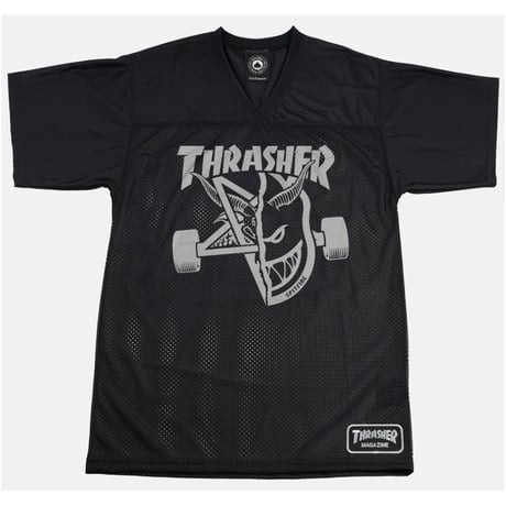 THRASHER X SPITFIRE THRASH & BURN FOOTBALL JERSEY