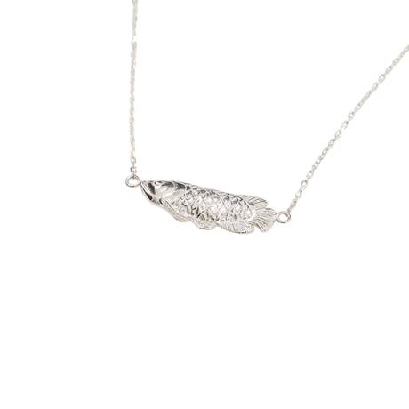 RAJABROOKE AROWANA NECKLACE - SILVER