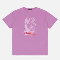 DIME ABSTRACT TEE - LILAC