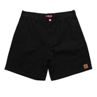 HELLRAZOR DUCK SHORTS - BLACK