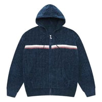 YARDSALE PHANTASY CHENILLE HOOD - NAVY