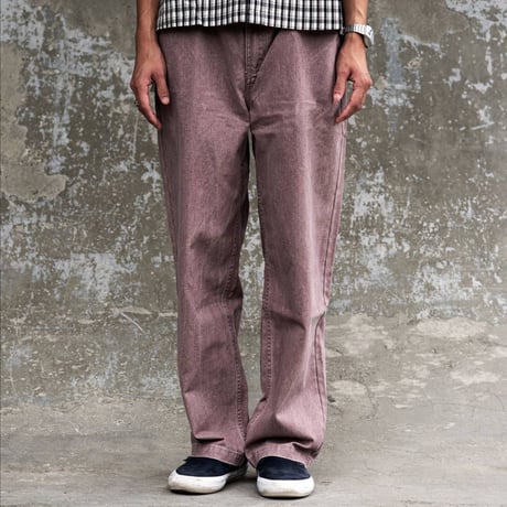 TIMESCAN RELAXED DENIM JEANS - VIOLET