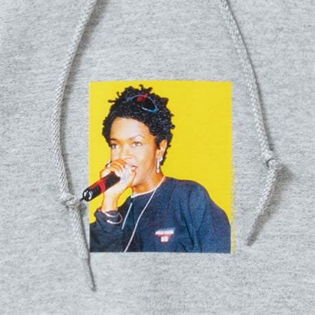 1993LAURYN HILL BOXED HOODIE - H,GREY