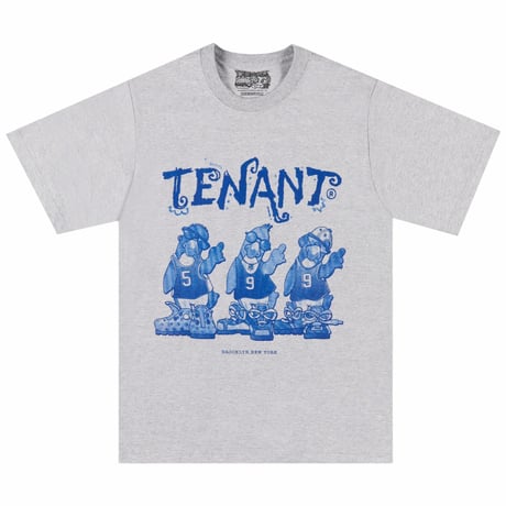 TENANT PENGUINS TEE - A,GREY