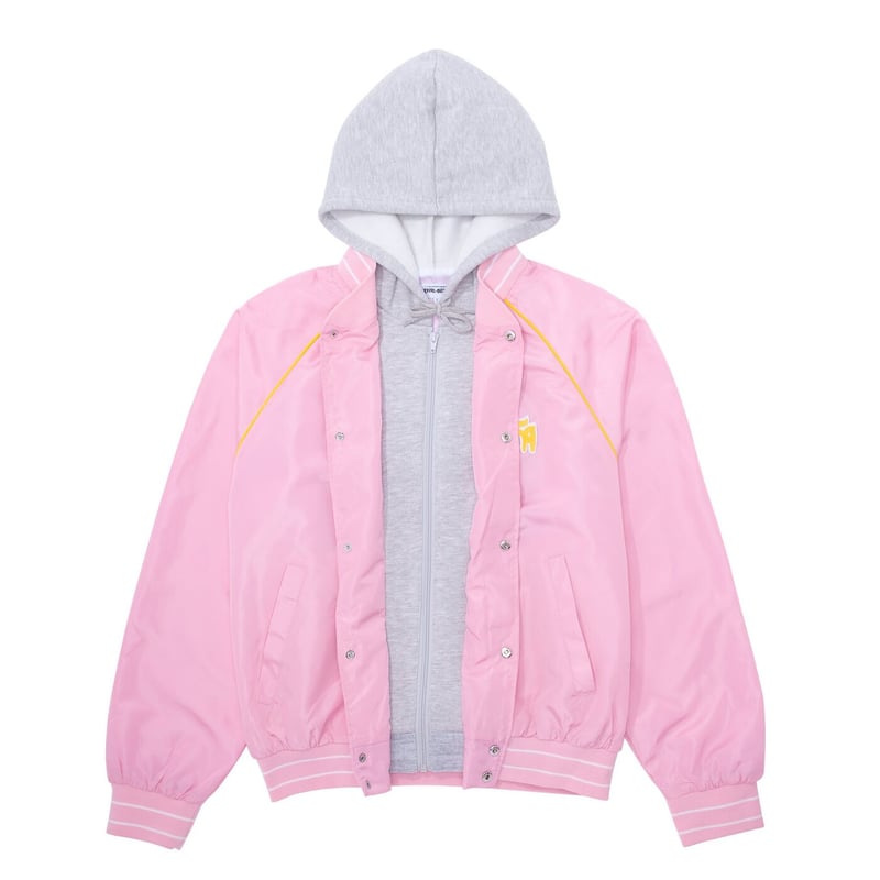 FUCKING AWESOME OKAYAMA BOMBER JACKET - PINK |
