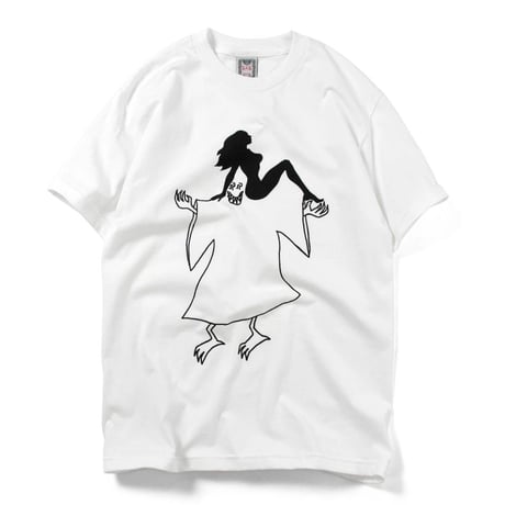 SAINTS&SINNERS  GHOST&GIRLS TEE-WHITE