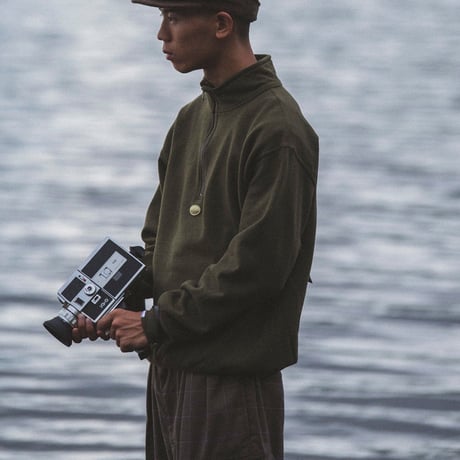 INTERBREED PLAID COMFY CARGO PANTS-BROWNPLAID
