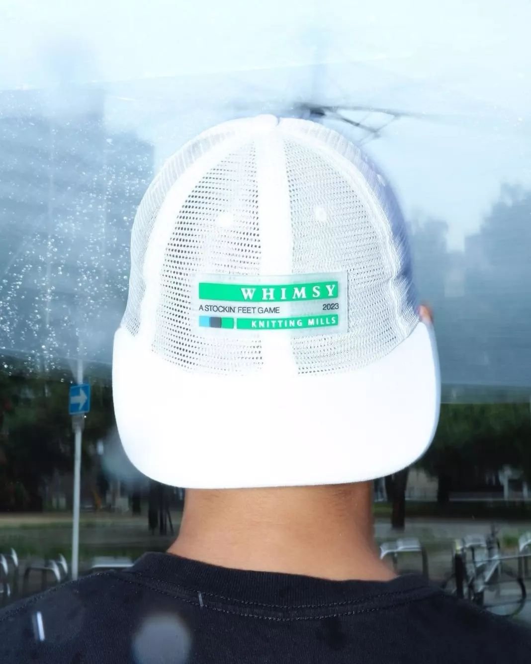 WHIMSY KNITTING MILLS MESH CAP - WHITE | BOTT