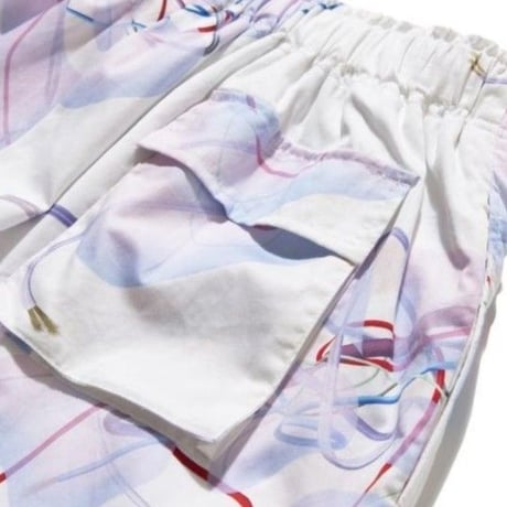 DEMARCOLAB BRANCHES & LEAVES 2T SHORTSIVORY