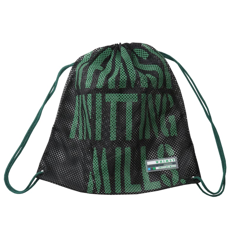 WHIMSY ウィムジー Mesh Knapsack WHIMSY ウィムジー Mesh Knapsack | WHIMSY SOCKS / ウィムジー