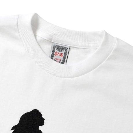 SAINTS&SINNERS  GHOST&GIRLS TEE-WHITE