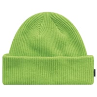 WHIMSY  FINE GUAGE BEANIE - LIME