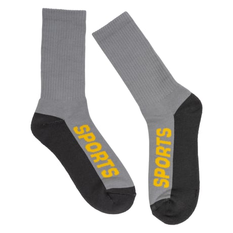 INTERBREED IB SPORTS LOGO SOCKS - GREY