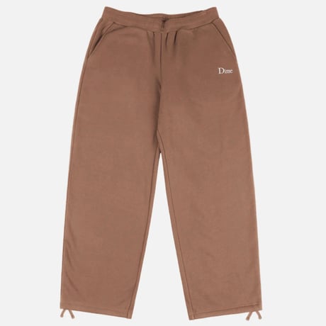 DIME  CLASSIC SMALL LOGO SWEATPANT - TAN
