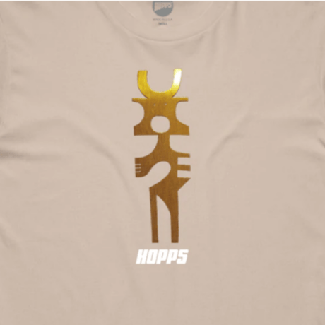 HOPPS SCULPTURE TEE - KHAKI