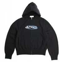 YARDSALE GRITZ KNITTED HOOD - BLACK