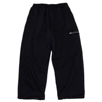 RAJABROOKE SWEAT  OCTA PANTS - BLACK
