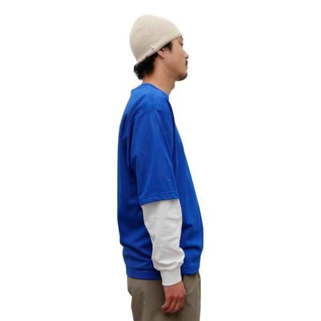 WHIMSY  MESH TEE - ROYAL