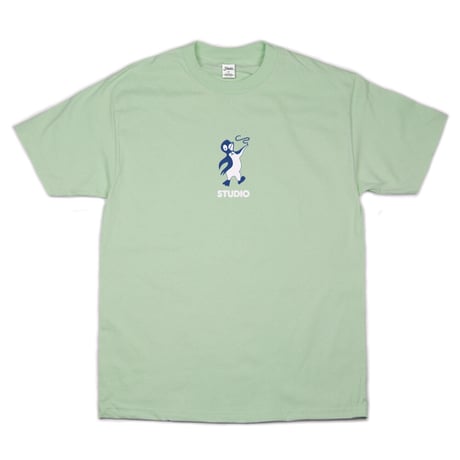 STUDIO SKATEBOARDS LAROCKHOPPER TEE - LOVEBIRD,GREEN