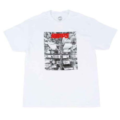 HOPPS MIDTOWN TEE - WHITE