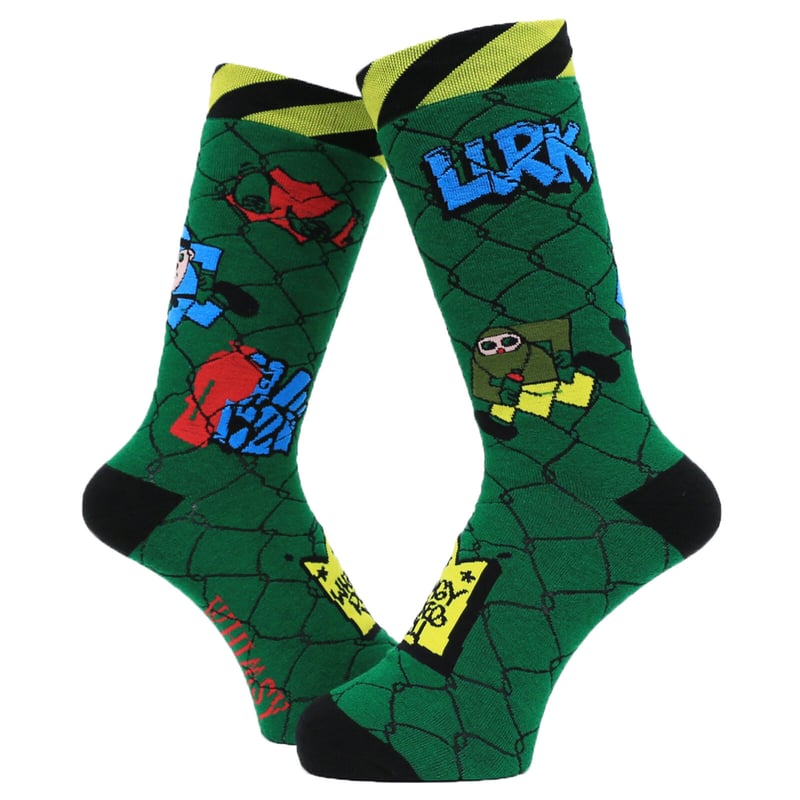 WHIMSY STANG LURK SOCKS -2色 | BOTTOM LINE