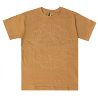 BEDLAM OUTLINE TEE - KHAKI