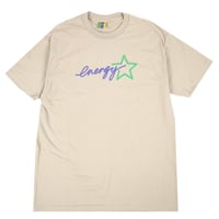 BEDLAM ENERGY TEE  - SAND