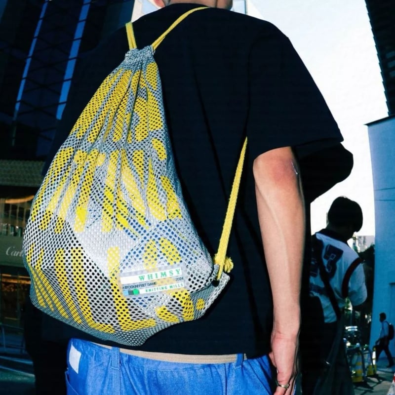 バッグ WHIMSY Mesh Knapsack WHIMSY [MESH KNAPSACK] (2 COLORS)