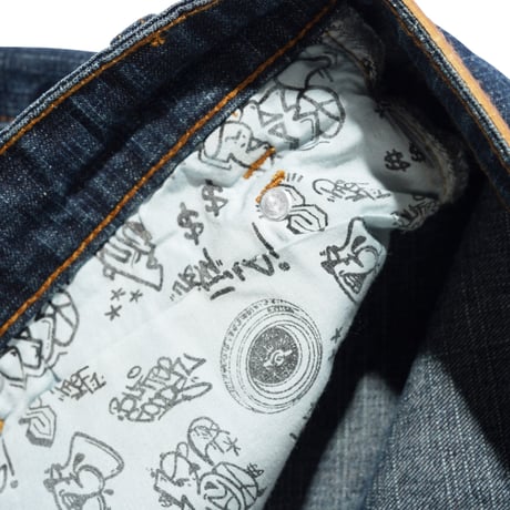 BUTTERGOODS SANTOSUOSSO DENIM - STREAKY NAVY