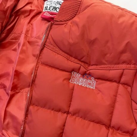 BLEACH MIDNIGHT WESTERN PUFFER JACKET - CLAY RED