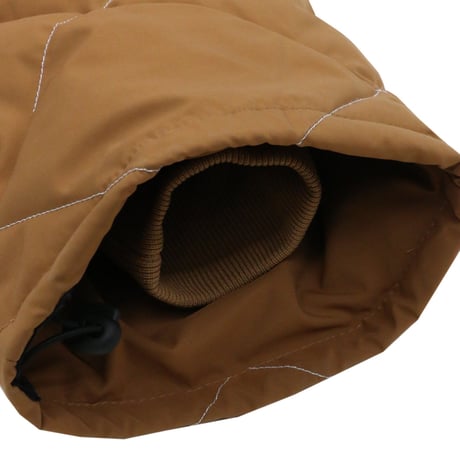 WHIMSY  REFLECTIVE QUILTED DOWN PANTS  -  CAMEL