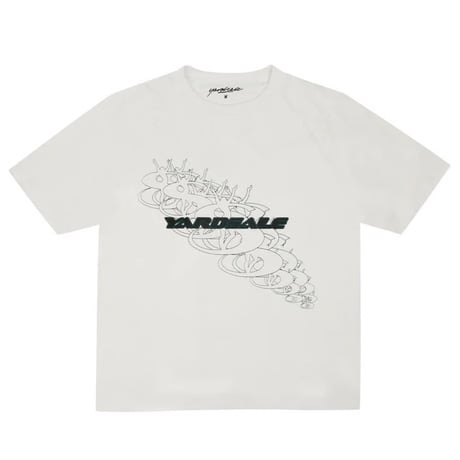 YARADSALE JEANS COⅡ TEE - WHITE