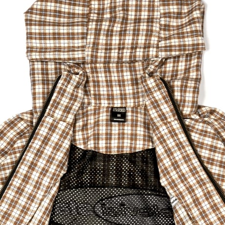 TELEVISISTAR TOVAL JACKET - BLOWN PLAID COTTON