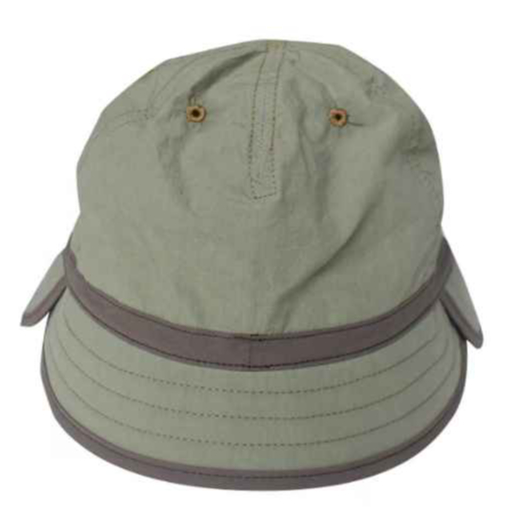 RAJABROOKE 3 PANEL HAT - OLIVE | BOTTOM LINE