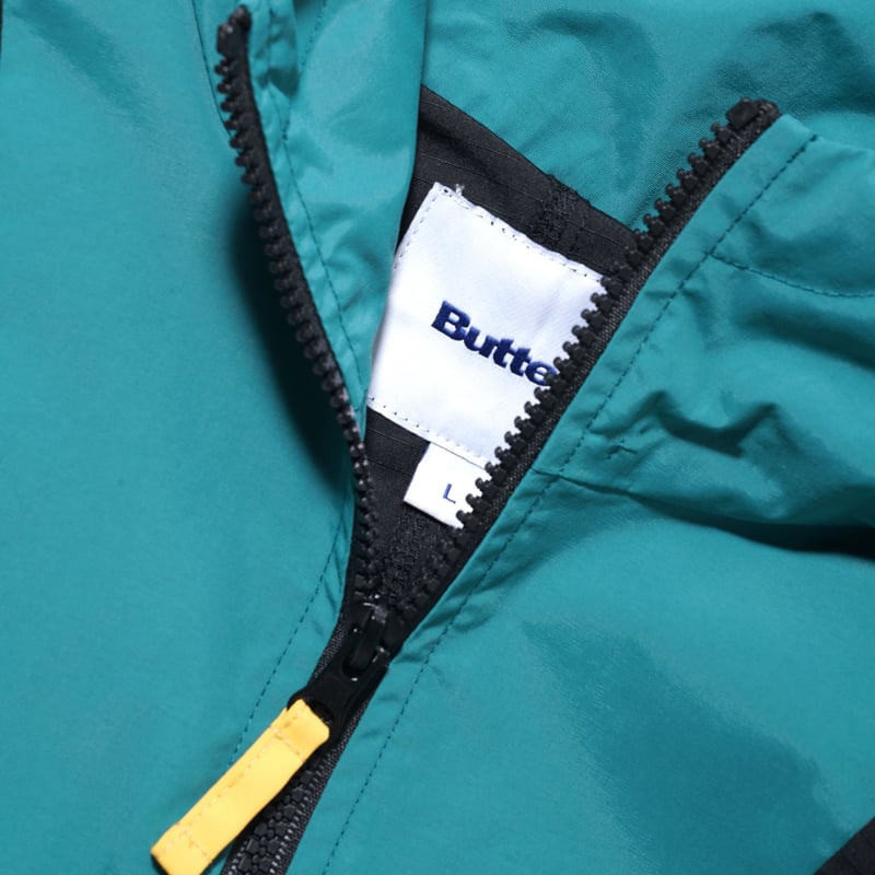 BUTTER GOODS TERRAIN JACKET - BLACK/TEAL | BOTT