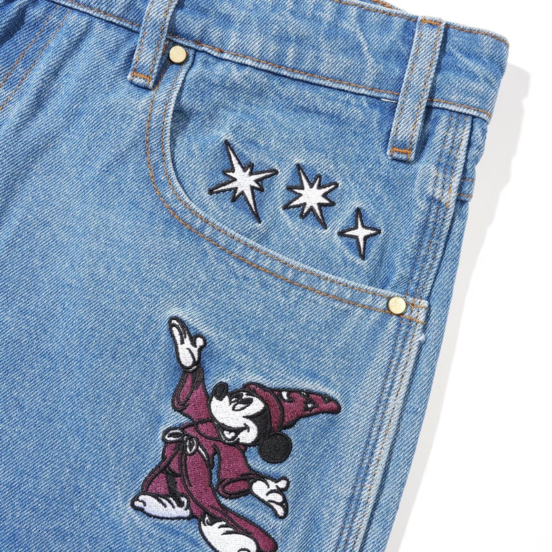 Disney × Butter Goods mickey denim jeansデニム/ジーンズ