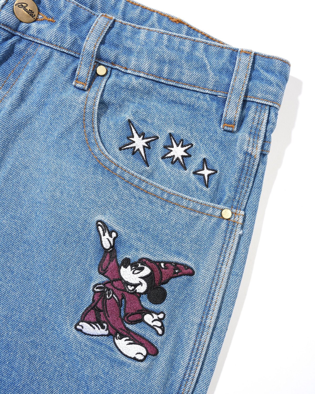 BUTTERGOODS X DISNEY FANTASIA BAGGY DENIM JEANS BUTTERGOODS X DISNEY FANTASIA BAGGY DENIM JEANS