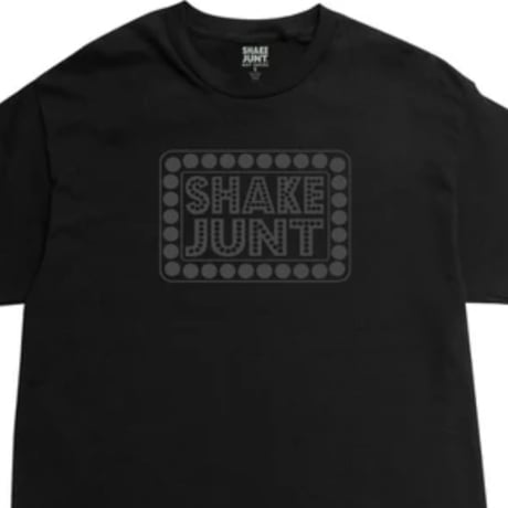 SHAKEJUNT ONE PASS TONAL TEE - BLACK