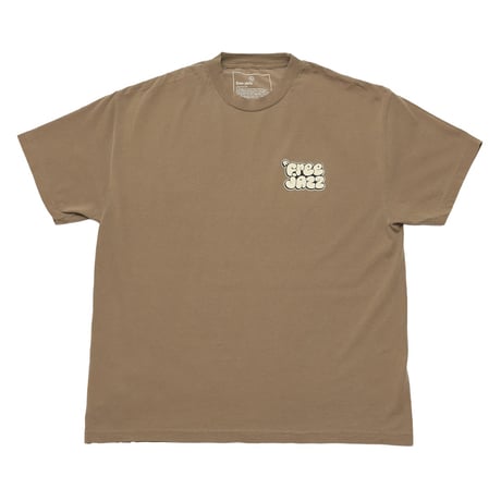 FREEJAZZ GRAFF FADED TEE - FADED BROWN