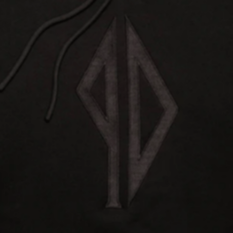 PISSDRUNX LIL RED HOODIE  - BLACK